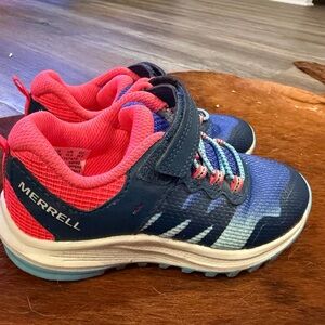 Merrell Kids' Navy and Coral Sneakers